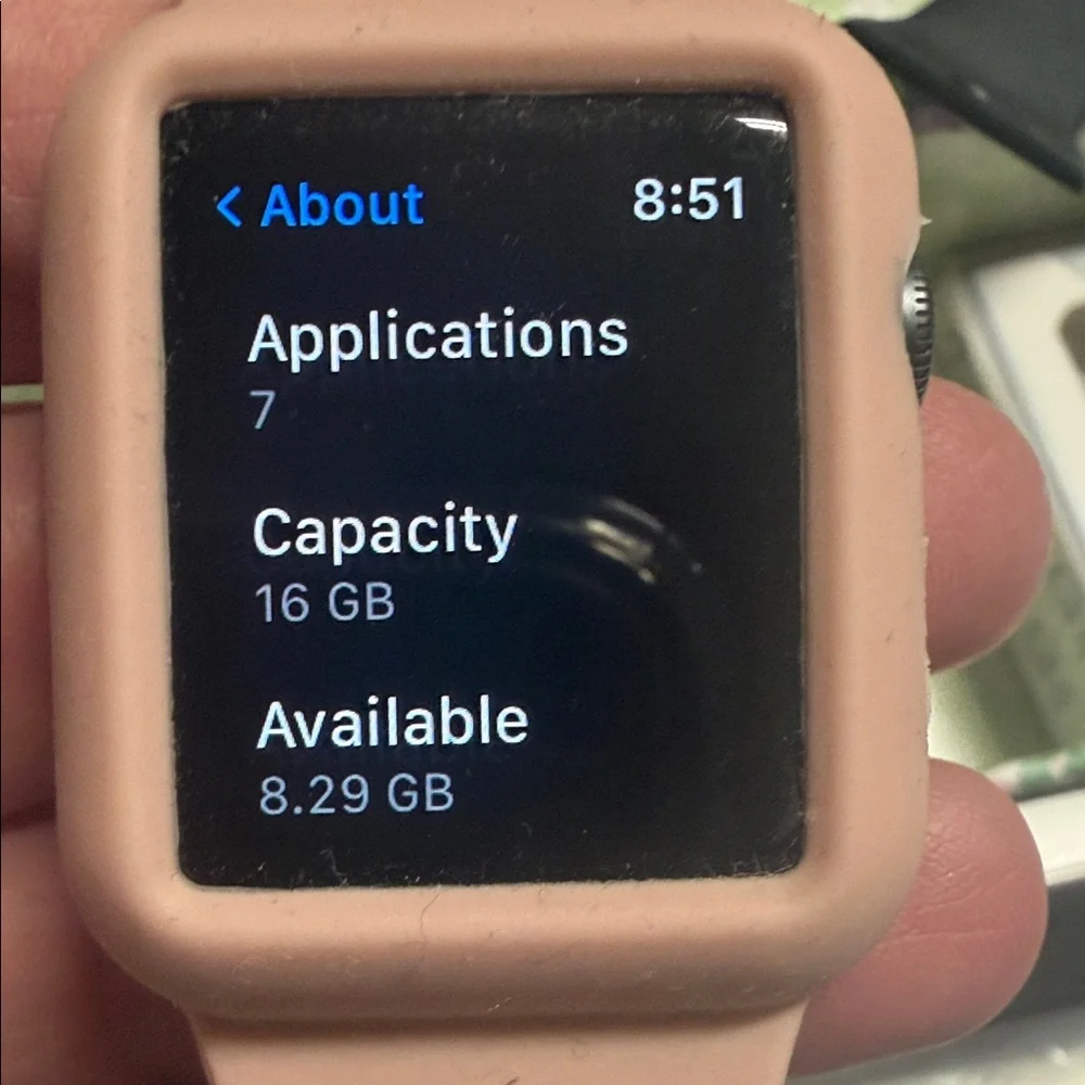 Apple Smartwatch - Soft Pink with 12 accessories!